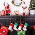 Rotatable Christmas Stocking Holders Set of 4 Mantel Metal Hooks Stocking Hanger for Fireplace Xmas Non-Slip Safety Hang Grip Fireplace Hook for Christmas Party Decoration (4)