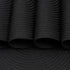 SHACOS Round Braided Placemats Set of 6 Washable Cotton Polyester Woven Round Table Mats 15 inch Heat Resistant (Black, 6)