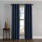 Curtainworks Lenox Grommet Curtain Panel, 50 x 120 in, Navy