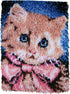 Patons Wonderart Prize Kitty Latch Hook Kit, 15" X 20"