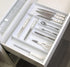 SimpleHouseware Expandable Kitchen Drawer Flatware Organizer