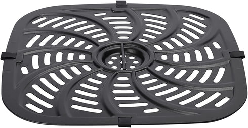 Air Fryer Replacement Grill Pan for Gourmia 8QT Digital Air Fryer GAF838,Air Fryer Grill Pan Replacement Parts for Chefman TurboFry Air Fryer 8QT,Nonstick Coating Air Fryer Crisper Plate