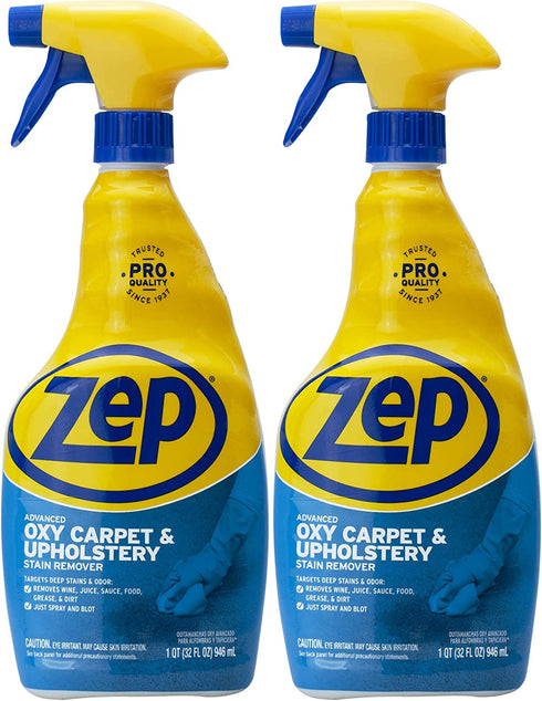 Zep Advanced Oxy Carpet Cleaner 32 Ounce ZUOXSR32 (Pack of 2) Great for Upholstery, Carpet, & Laundry