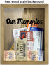 TJ.MOREE Ticket Shadow Box 8 x 10 Top Loading Shadow Box Memento Frame with Slot, Customizable DIY Box Sweet Gift, Movie Travel Sporting Events Concert Ticket Stubs - Memory Box