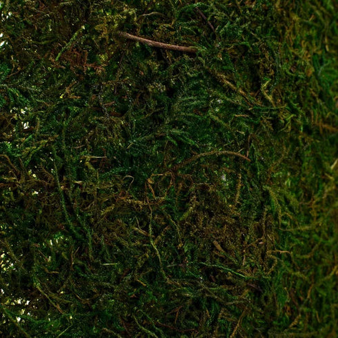 BYHER Dried Moss Table Runner for Party Garden Decoration, Dark Green