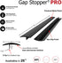 Gap Stopper® Pro - 21" Black, Professional Grade, FDA Heavy 8.6 oz Silicone, Set of 2, Covers Gap between Stove & Countertops