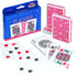 Euchre Card Game - 2 Specialty Decks Pre-Stripped to 33 Cards for Classic American Euchre or 32 Card 6-Player Variant - Custom Bower Jacks Card Art and Blank Counter Cards Included