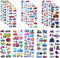 Kids Cars and Trucks Stickers Party Supplies Pack, 20 Different Sheets, Boy Stickers, Vehicle Stickers for Kids Toddler Boys with Cars, Fire Trucks, Construction, Buses, Airplane, Rocket and More