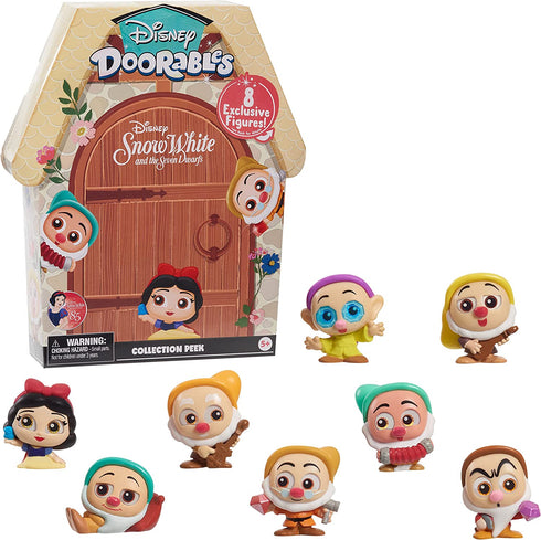 Disney Doorables Snow White Collection Peek, Kids Toys for Ages 5 Up