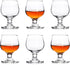 Shot Glasses, 3.5oz Shot Glass Set of 6/Clear Shot Glasses/Cute Shot Glasses/Perfect for Tasting Brandy/Glass Snifters