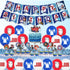 Birthday Party Supplies For Girls Kids,cute Party Decorations birthday party decorations for Kids with Banner Balloon