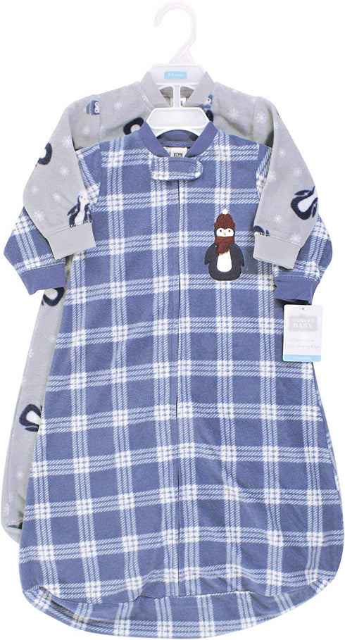 Hudson Baby Unisex Baby Long-Sleeve Fleece Sleeping Bag