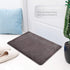 J JULONE Indoor Doormat Front Door Mat Non Slip Rubber Backing Absorbent Mud and Snow Magic Inside Dirts Trapper Mats Entrance Rug Machine Washable (20 inchx31.5 inch, Coffee)