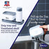 OMAIA 4-in-1 Dish Soap Dispenser Set - Kitchen Soap Dispenser with Sponge Holder and Liquid Hand Soap Dispenser and Silicone Tray - Countertop Organizer - Useful Kitchen Gadgets