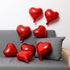 30 pcs Red Heart Balloons 18" Heart Love Foil Balloon , Helium Support Valentines Day Wedding Bridal Engagement Party Anniversary Decorations (30 pcs 18")