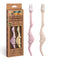 ANPEI ROARex Vegan Eco Friendly Natural Dinosaurs Inspired Kids Toothbrush Made from Plants | 100% Biodegradable and Compostable | 1% for The Planet Product…