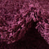 Unique Loom Solo Solid Shag Collection Area Modern Plush Rug Lush & Soft, 2 ft 2 x 3 ft 0, Eggplant Purple