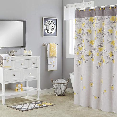 SKL HOME by Saturday Knight Ltd. - P0758000805103 Spring Garden Bath Towel, White, Bath Towel - Embroidered