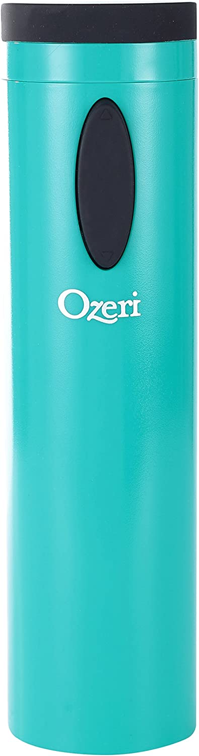 Ozeri OW08A-T Fascina Electric Wine Bottle Opener, Teal Blue