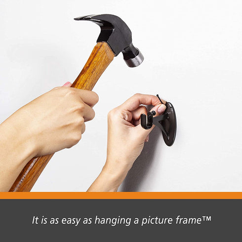 Kenney 5/8" Fast Fit Bailey Easy Install Curtain Rod, Oil Rubbed Bronze, 36"-66"