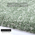 Yimobra Plush Thick and Soft Cut Pile Bathroom Mats, Super Shaggy Comfortable Quick Water Absorbing Non Slip Bath Rugs, Ultra Plush Thick with Machine Washable Bath Mat Light Green