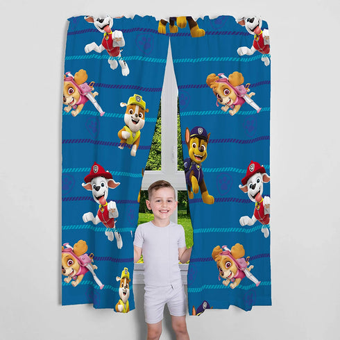 Franco Kids Room Window Curtains Drapes Set, 82 in x 63 in, Paw Patrol