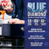 Blue Diamond Cookware Diamond Infused Ceramic Nonstick, 2QT Saucepan Pot with Lid, PFAS-Free, Dishwasher Safe, Oven Safe, Blue