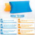 Burrito Buddy Silicone Cookware - Burrito Warmer - Heating Sleeve for Frozen Burritos - Burrito Heater - No Waste - BPA Free - Dishwasher Safe - 2 pack Blue & Orange - Silicone Microwave Cooker