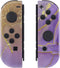 eXtremeRate Cosmic Purple Gold Marble Effect Joycon Handheld Controller Housing w/ Buttons, DIY Replacement Shell Case for Nintendo Switch & Switch Oled Model Joy-Con – Joycon and Console NOT Included