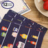 COFICE Recipe Book Binder 8.5x9.5 Recipe Ring Binder, 4x6 Cards and Tabbed Dividers, Seasoning Design