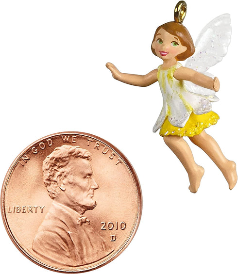 Hallmark Keepsake Christmas Ornament 2021, Mini Dainty Daffodil Fairy, 1"