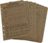 Rite in the Rain All Weather Tactical Reference Card Set, 4 5/8" x 7", Tan Sheets (No. 9200T-R)