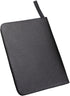 Fountain Roller Ball Pen Case Holder PU Leather Bag for 48 Pens Color Black