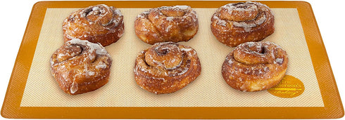 Mrs. Anderson™s Baking Brown Silicone 11.6 x 16.5 Inch Baking Mat