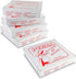 10" Length x 10" Width x 2" Depth Lock Corner Clay Coated Thin Pizza Box by MT Products (20 Pieces)