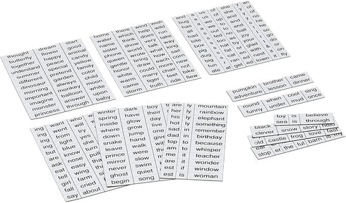 Magnetic Poetry - Kids Kit - Ages 5 and Up - Words for Refrigerator - Write Poems and Letters on The Fridge - Made in The USA