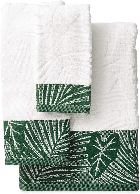Destinations Indoor Garden Hand Towel, Green