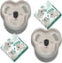 Koala Bear Shaped Paper Dinner Plates and Lunch Napkins (Serves 16)