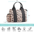 Fit + Fresh Sanibel Insulated Lunch Bag, Lunch Bag for Women Includes 2 Food Containers, Reusable Lunch Box, Perfect for Work, School, Beach & More, Cheetah
