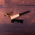 KonvoySG Premium Magnesium Traditional Ferrocium Rod Firesteel - Includes Hemp Cord Tinder Superior Wooden Handle/Grip Leather Lanyard - Essential Fire Starter Camping Survival Kit