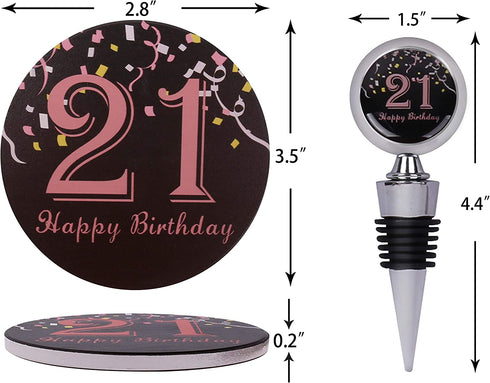 21st Birthday Gifts for Women, 21st Birthday Decorations for Women, Turning 21 Gifts for Women, 21 Birthday Tumbler, 21st Birthday, 21st Birthday Gifts, 21 and Fabulous Gifts for Women
