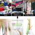 Closet Organizers and Storage,6 Pack Sturdy Hangers for Closet Organizer,Dorm Room Essentials,Closet Storage,Smart Closet Organization,Magic Space Saving Hanger With 9-Holes for Wardrobe Heavy Clothes