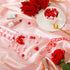 Juinte 2120 Pieces Valentine's Day Vase Filler Wedding Decoration Heart Pearl Red Pink Heart Pearls Water Gels Beads Floating Candles Centerpiece for Valentine Wedding Home Dinning Table Party Decor