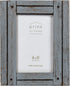 PRINZ Homestead 4-Inch by 6-Inch Rustic Wood Frame in Distressed Finish, Gray