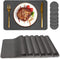 Placemats Set of 6, Placemat with Coasters Heat Stain Scratch Resistant Non-Slip Waterproof Oil-Proof Washable Wipeable Outdoor Indoor Place mats for Kitchen Dining Patio Table Kitchen Decor and Kids