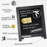 Magnetic Chalkboard Sign, 15x12 Wood Framed Blackboard with Chalk Marker and 2PC Magnets, Rustic Chalk Board Easel for Menu Kitchen Wedding Farmhouse D©cor, Tabletop or Wall Hanging Display
