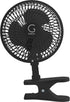 Genesis 6-Inch Clip Convertible Table-Top & Clip Fan Two Quiet Speeds - Ideal For The Home, Office, Dorm, More Black (A1CLIPFANBLACK)