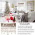 Family Birthday Calendar Board DIY Wooden Birthday Reminder Wall Hanging Calendar Plaque for Mom Dad with 100 Piece Wooden Discs