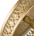 URANMOLE 18K Gold Antique Metal Cake Stand, Round Cupcake Stands, Wedding Birthday Party Dessert Cupcake Pedestal/Display/Plate 12