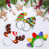 JOYIN 24 Pack Christmas Headbands, Holiday Headbands for Christmas Party Accessories and Party Favors Photo Booth (One Size Fits All)